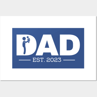 New dad 2023 Posters and Art